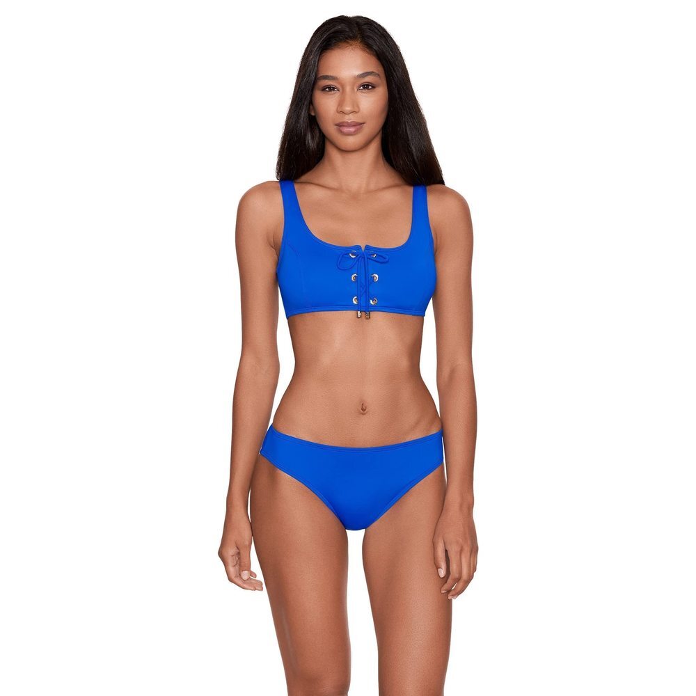 Lauren Ralph Lauren Beach Club Solid Hipster Bottoms Royal Blue 14